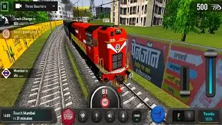 Realistic Train Simulator Experience | Indian Train Simulator Android Gameplay | Train Wala Game 