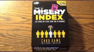 Misery Loves Relatable Company - The Misery Index Card Game (TBS Tie-In)