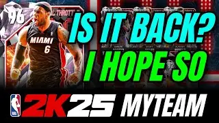 MyTeam is Back in NBA 2K25??