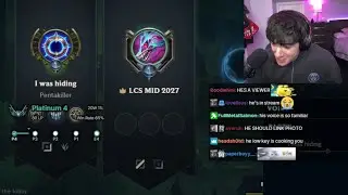 nickich gets in vc with his fresh acc draven/twitch twotrick adc after losing together in emerald