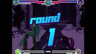 Fighting is Magic: Roots - Queen Chrysalis vs Nightmare Sparkle