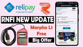 RNFI Relipay New Update 2025 | Marpho L1 Free Device RNFI | RNFI relipay Free Marpho L1 Device