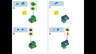 BUILDING INSTRUCTIONS FOR LEGO CLASSIC BRICKS AND EYES   11003 Pirate Digital