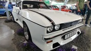 FORD CAPRI 2.8 TURBO WIDE BODY KIT Retro Classic Stuttgart messe 2024