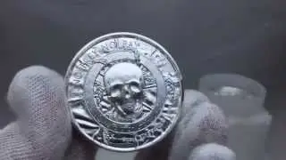 2 oz Silver Privateer Bullion Pirate Rounds - BGASC.com
