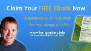Serrapeptase Benefits - Health Benefits of Serrapeptase Enzyme Video