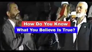 A Simple Question That Shook Theology - Ahmed Deedat