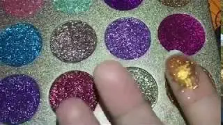 Glitz palette swatches ✨