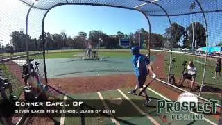 Conner Capel, OF, Seven Lakes High School Class of 2016