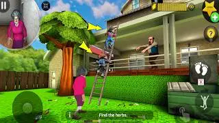 Scary Teacher 3D - Новое обновление - тролль мисс Т упала лицом вниз, так весело, часть 5525 #sca...