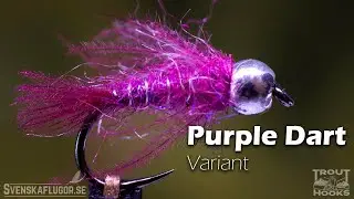 Purple Dart Nymph Variant | Flugbindning | Svenskaflugor.se