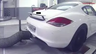 CARBASE - Porsche Cayman S | Reprograma&ccedil;&atilde;o Turbo Performance | Escapamento Remus | Filtro BMC