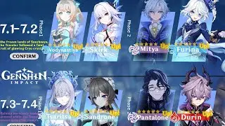 BIG UPDATE! JUST IN! 7.1-7.4 Updated Banner Roadmap! - Furina, Tsaritsa, Pantalone | Genshin Impact