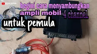 Cara pasang power audio mobil || untuk pemula💯% pasti bisa
