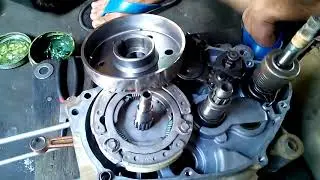 yamaha lagenda SRL110 engine assembly 4