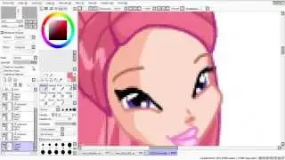 Winx Club - Drawing Roxy Base (SAI)
