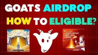 Goats Airdrop Claim| Goats Airdrop Withdrawal| Goats Not Eligible Issues| How To Eligible in Goats.