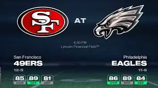 Madden NFL 26 | Wild Card: 49ers vs Eagles 