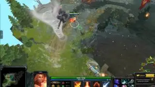 Как давать прокаст играя за Lina с помощю Eul's Scepter of Divinity