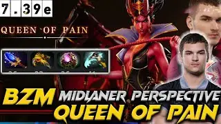 🔥 BZM - QUEEN OF PAIN : TUNDRA ESPORTS VS TEAM FALCONS FPG 2 DOTA 2 - Gameplay 7.39e #bzm  17 2 19 🔥