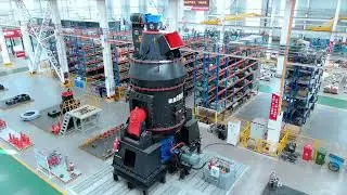 HLM Vertical Grinding Machine #machine #vertical roller mill