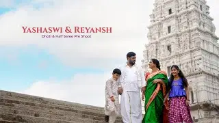 Yashaswi & Reyansh's Dhoti and Saree Ceremony Pre Shoot | #srisaiphotography | #candidvideo