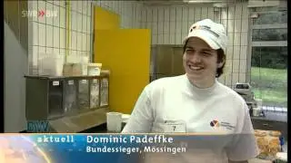 Deutscher Meister der B&auml;cker 2006 - Dominic Padeffke aus M&ouml;ssingen