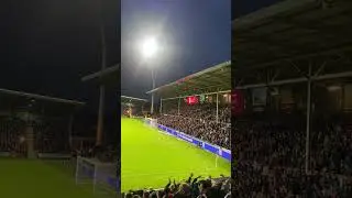 Wrexham fans singing Exeter get batterd 😂