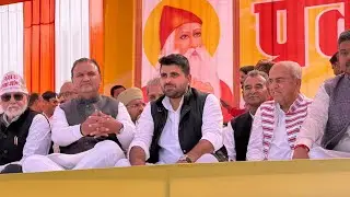 रविंद्र सिंह भाटी पहुंचे बीकानेर महापड़ाव में  Ravindra Singh Bhati