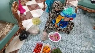 روتين الام المطحونه ومعاها ٣ اطفال منهم بيبي مطلعه عينيها🙆 اتحديت البرد وغسلت البطاطين والحلو  كوكيز