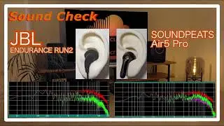 JBL ENDURANCE RUN2 vs SOUNDPEATS Air5 Pro [Chinese TWS Sound Comparison]中華完全ワイヤレスイヤホン