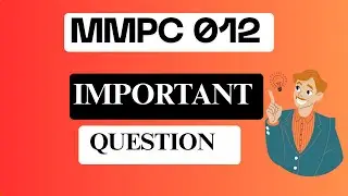 MMPC 012 Important Question | Differentiate Between Purpose and Mission | IGNOU MBA