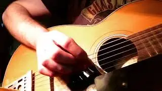 Catania Carmelo guitar - Bad to the Bone 1950's Italian Parlor Guitar