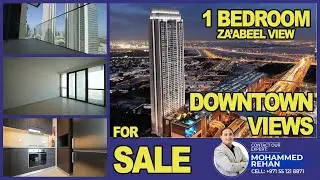 Downtown Views 1, 01 Layout | 1 Bedroom Available in Downtown views | Connected with Dubai Mall.