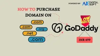 How to Buy Domain From Godaddy Website | Step by Step Process in Tamil