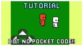 COMO CRIAR UM BOT NO POCKET CODE!! POCKET CODE TUTORIAL!