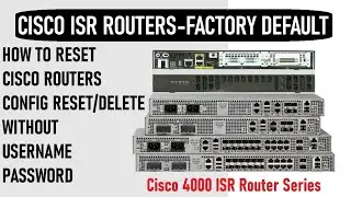 How To Recover a Password On Cisco Router || Cisco Router Password Reset