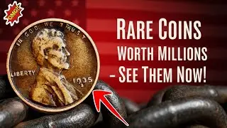 Top 5 Ultra Rare Wheat Pennies Worth Over $120,000 Each 😲 | Hidden US Coin Treasures