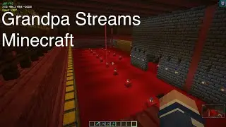Grandpa Streams Minecraft