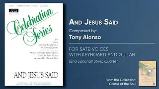 And Jesus Said | Tony Alonso