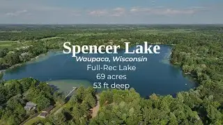 Spencer Lake, Waupaca, Wisconsin