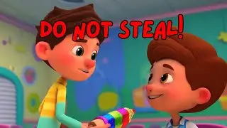 Do Not Steal | Kids Moral Lesson | Educational | SEL | Kids Song | Moral Values |  Moral KidzWiz
