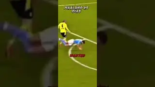 Haaland VS  Saliba #football #haaland