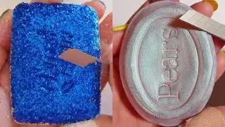 Soap Carving ASMR Relaxing Sounds no talking Satisfying ASMR Video