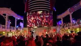 Pirate night Disney Fantasy Nov '24
