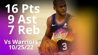 Chris Paul 16 Pts 9 Ast 7 Reb Highlights!