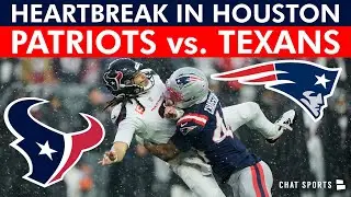 Texans Fan HEARTBROKEN After Playoff Loss To Patriots… Instant Reaction & Box Score