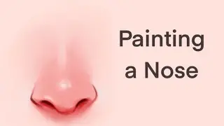 Painting a Nose Easily - Step by Step Tutorial
