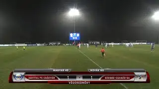 Merkantil Bank NBII 2025/2026, 15. forduló: Aqvital FC Csákvár - Szeged-Csanád Grosics Akadémia 1-1