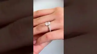 Bridal Ring Sets: The Demure Diamond Engagement Ring & The Daisy Diamond Wedding Ring